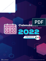 México 2022 - Calendario - Community - Manager - SocialGest