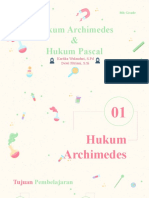 Hukum Archimedes - Hukum Pascal