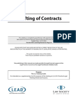 Drafting of Contracts - 2020