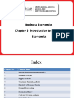 Business Economics Chapter 1-Introduction To Business Economics