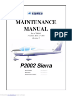 Maintenance Manual: P2002 Sierra