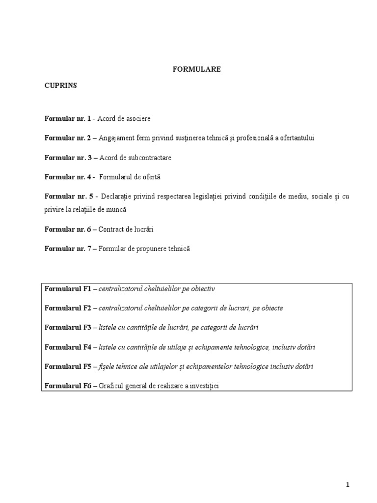 02.modele de Formulare | PDF