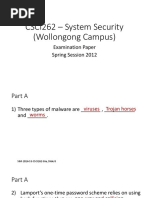 CSCI262SystemSecurity Spring2012 (Wollongong)