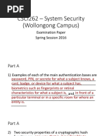 CSCI262SystemSecuritySpring2016 (Wollongong)