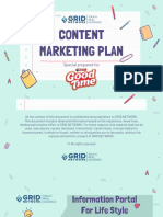 Content Marketing Plan: Special Prepared For