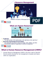 Class 8 - Human Resource Management