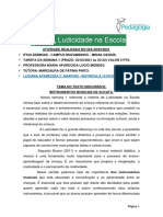 Tema Instrumentos Musicais Materia Ludicidade Na Escola 20 03 21