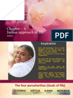 Chapter - 6 Indian Approach of Life: Subtitle