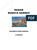 RAGAM BUDAYA DAERAH
