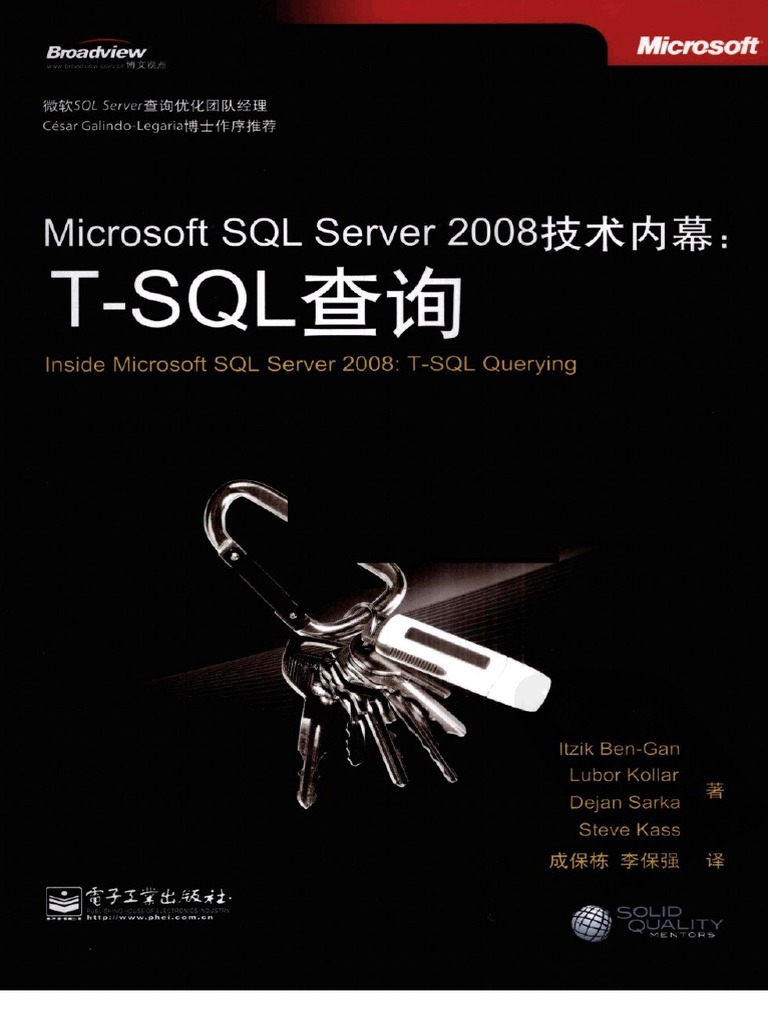 Microsoft SQL Server 2008技术内幕：T-SQL查询 | PDF | System Software | Data ...