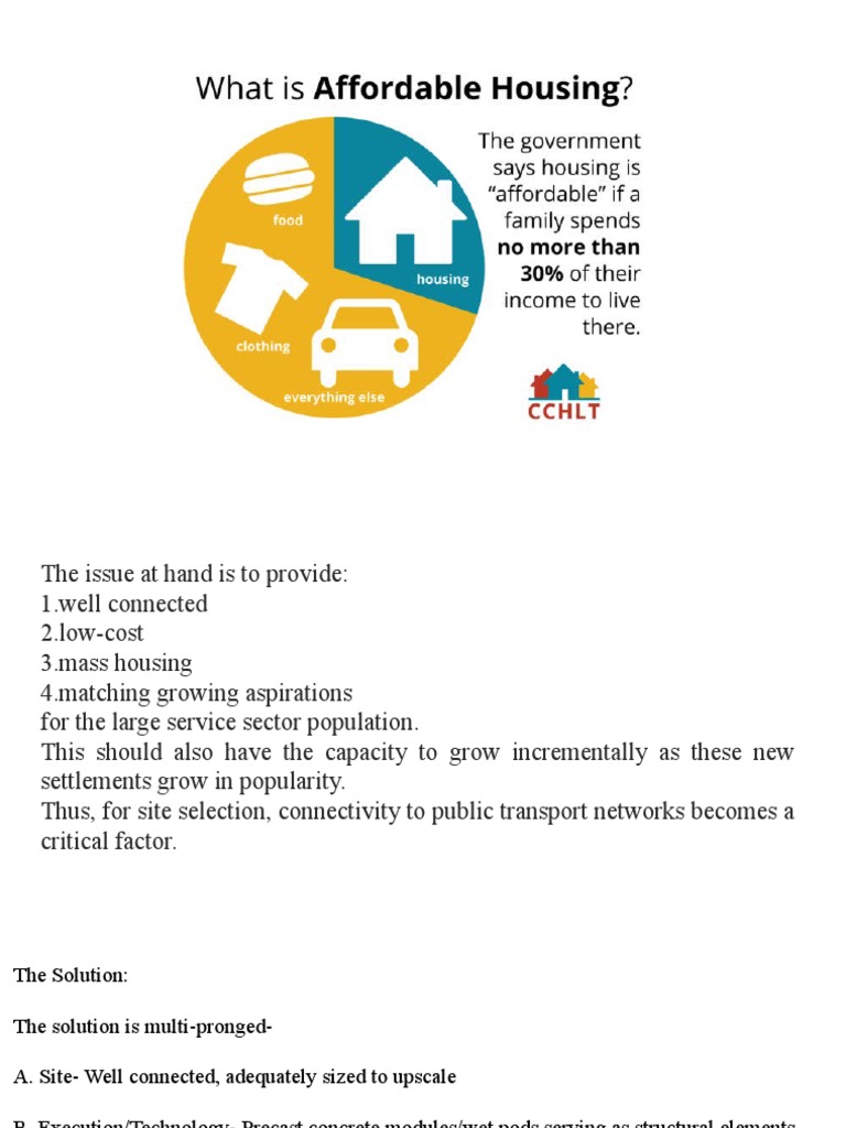 Affordable Urban Housing Solutions | PDF