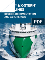 X-Bow & X-Stern Hull Lines: Studies, Documentation and Experiences