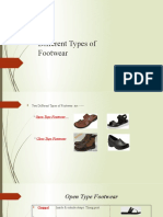 Different Types of Footwear