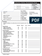 ATC-45 Detailed Evaluation Safety Assessment Form: Inspection Final Posting