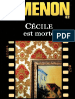Cecile Est Morte - Simenon, Georges