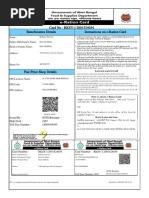 Card No: RKSY-I 2001524034 Beneficiaries Details Instructions On E-Ration Card