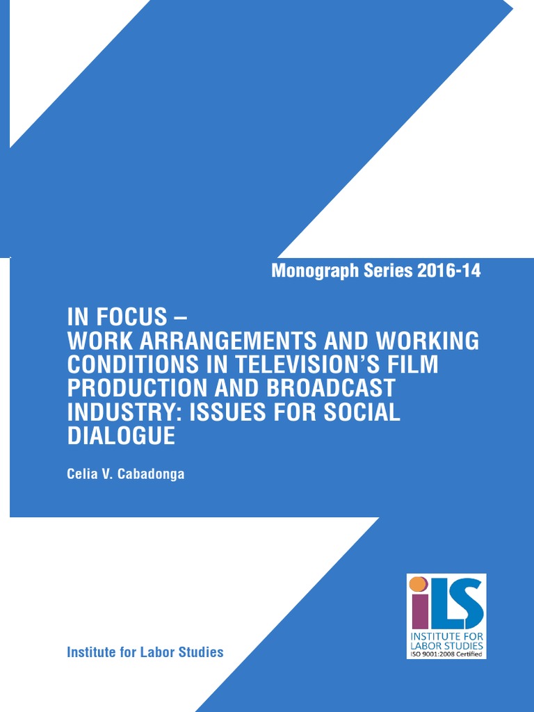 Working Conditions in TV Industry-11-09-17 | PDF | Employment ...