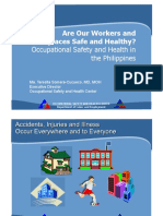 Are Our Workers and Workplaces Safe and Healthy?: Occupational Safety and Health in The Philippines
