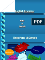 Parts of Speech, English Grammar