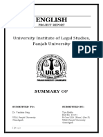 English: University Institute of Legal Studies, Panjab University