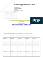Contoh Format DAN Instrumen Penilaian Paud (TK KB TPA SPS)
