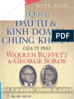 Bi Quyet Dau Tu & Kinh Doanh Chung Khoan Cua Ty Phu Warren Buffett & George Soros - Mark Tier