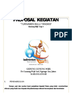 Contoh Proposal Turnamen Bulu Tangkis