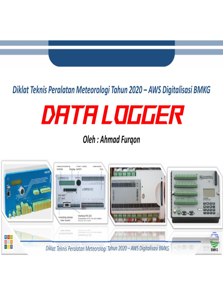 Data Logger dalam Meteorologi 2020 | PDF