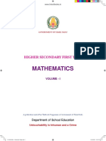 11th Maths Vol1 EM