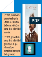 EINSTEIN 1905 y 1915