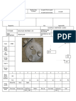 Despatch details and feedback for wear plates