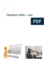 5. Designul slideului