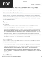 Market Guide For Network Detection and Response