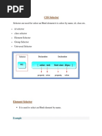 CSS Selector