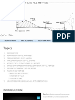 Landscape - Cut & Fill Stoping