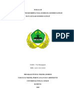 Sistem Koordinat Geodesi Satelit