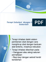 Terapi Inhalasi Dengan Nebulizer