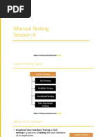 Manual Testing Session-4: WWW - Pavanonlinetrainings