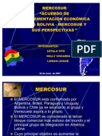 Presenn BOLIVIA-MERCOSUR