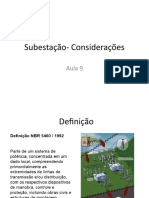 Subestação - Considerações Iniciais