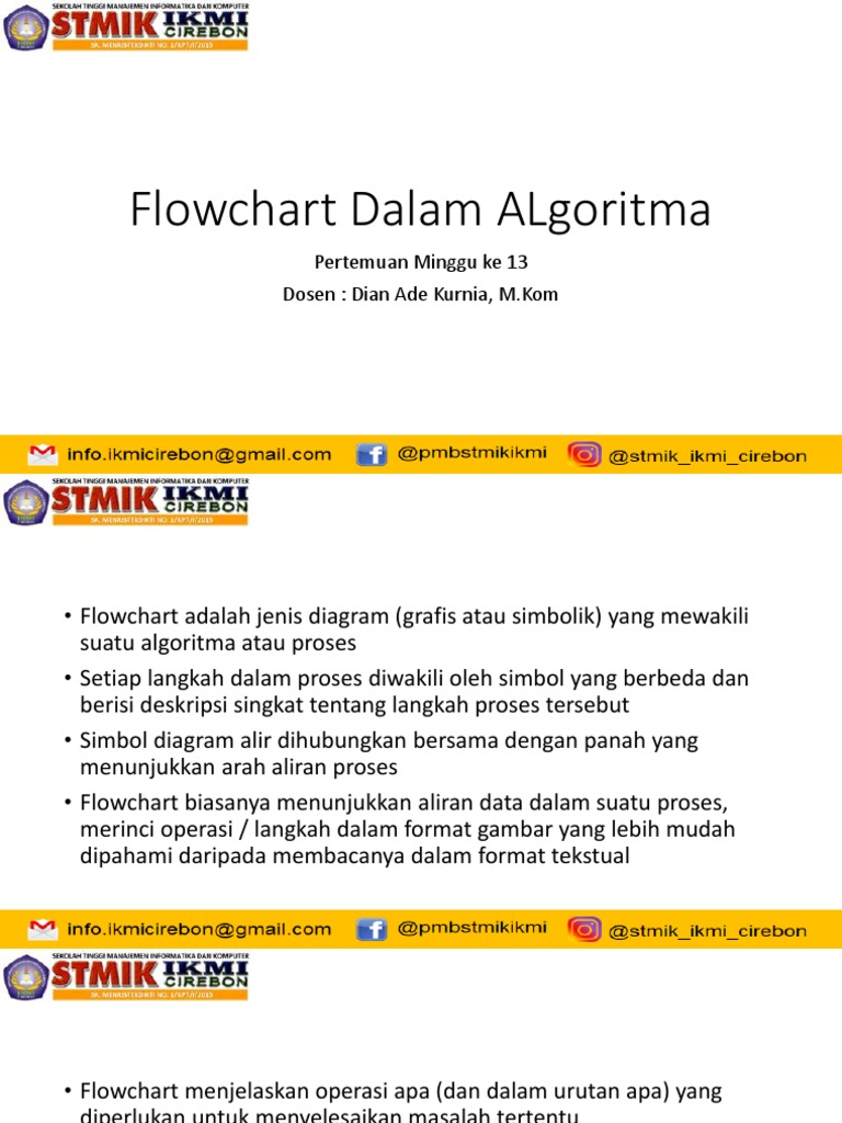 Algoritma Dan Pemrograman 1 Minggu Ke 13 Topik 1 | PDF | Metode & Bahan ...