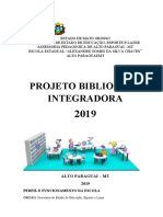 modelo Projeto Biblioteca Escolar 