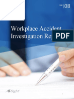 Workplace Accident Report