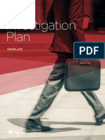 Investigation Plan Template