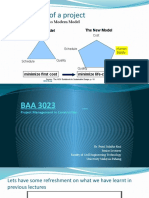 Components of A Project: Traditional Vs Modern Model