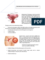 Disorders in The Reproductive System