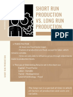 Short Run Production vs. Long Run Production.: Shaine Cariz M. Salamat