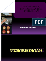 Pengeringan, Pendinginan Dan Pembekuan