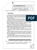 Procedimento de Análise - Alcalinidade Total - REV03