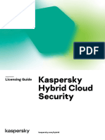 Kaspersky Hybrid Cloud Security Licensing Guide